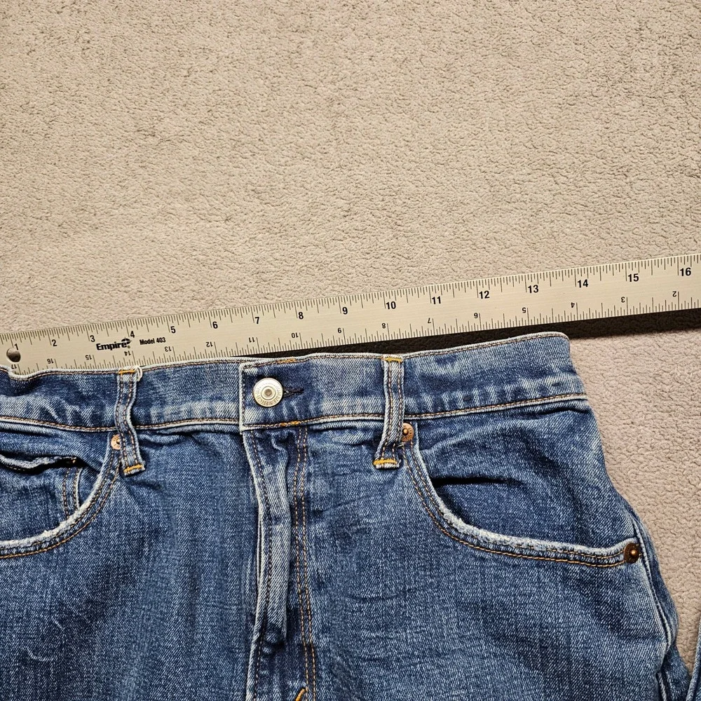 Abercrombie & Fitch Jeans Womens 29/8 The Slim Straight Blue Ultra High Rise EUC